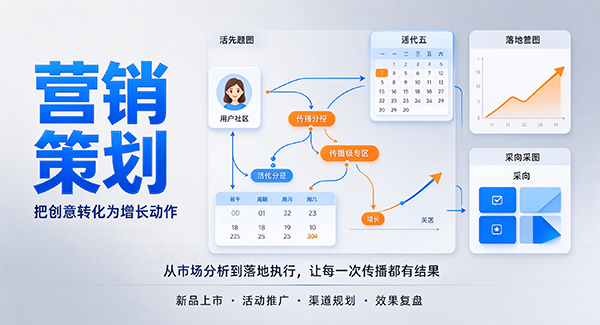 苍溪县营销策划